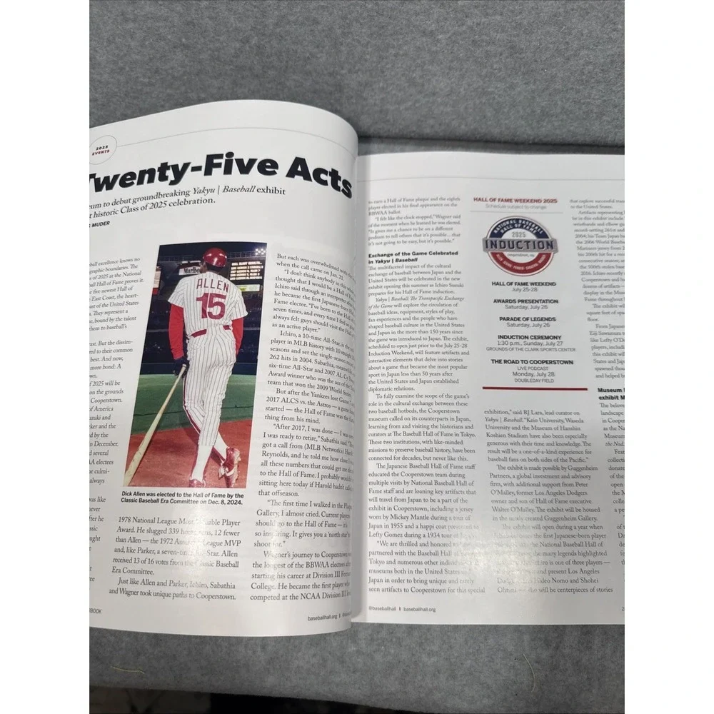 NTL BASEBALL HALL Of FAME 